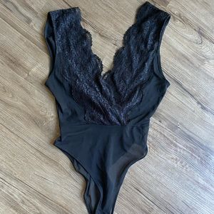 Black Lace Zara Bodysuit